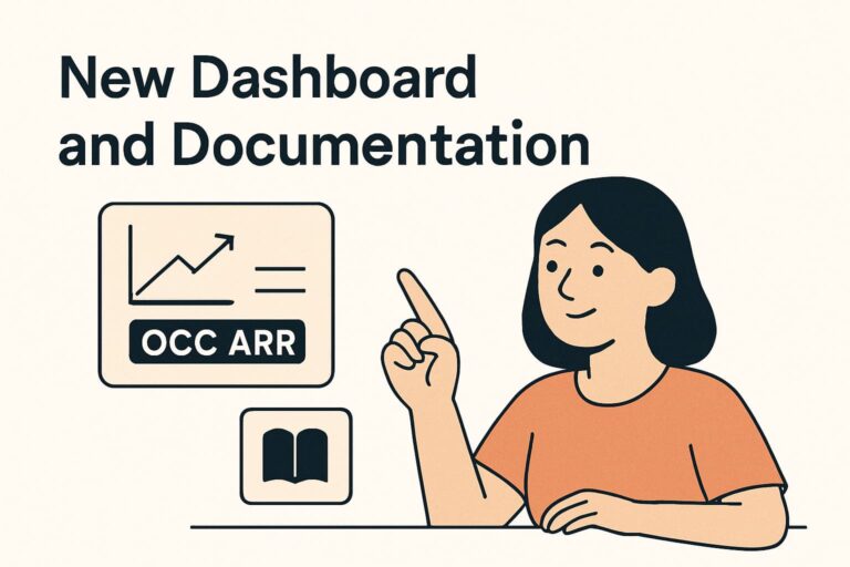 New Dashboard and Documentation
