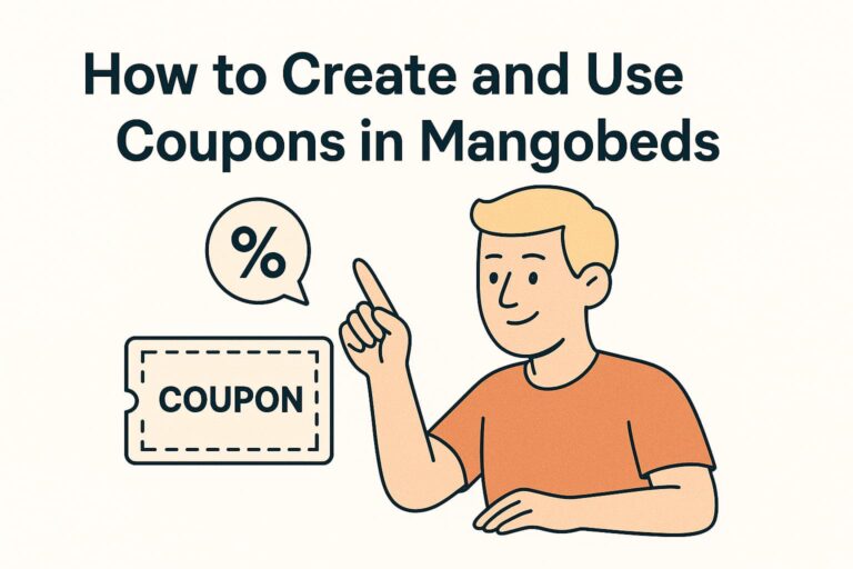 How to Create and Use Coupons in Mangobeds