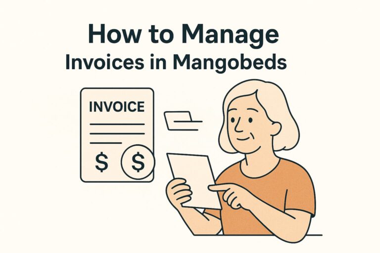 How to Manage Invoices in Mangobeds