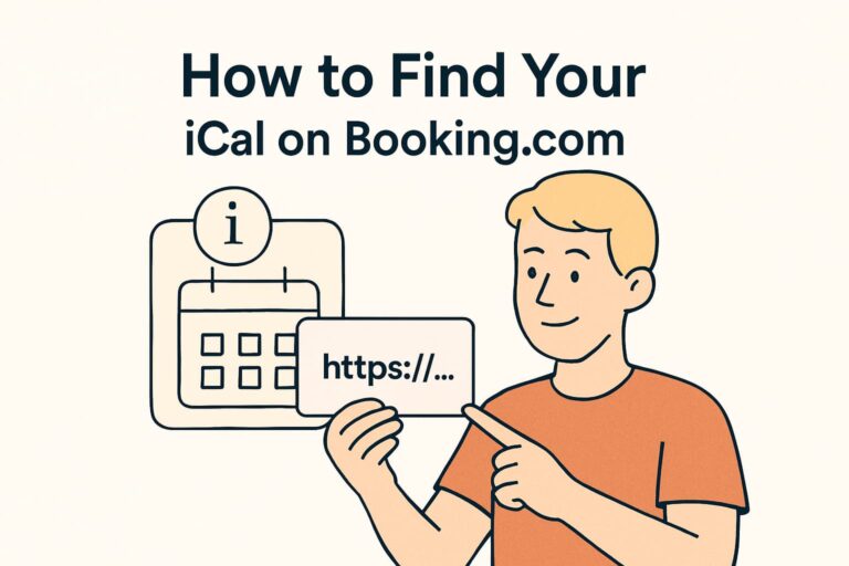 How to Find Your iCal on Booking.com