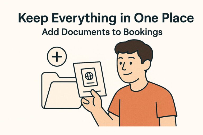Keep Everything in One Place: Add Documents to Bookings