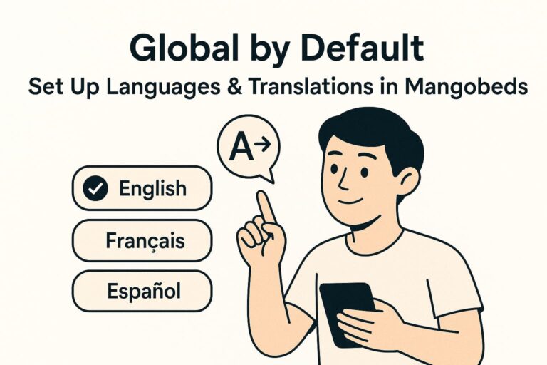 Global by Default: Set Up Languages & Translations in Mangobeds