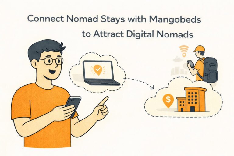 Connect Nomad Stays with Mangobeds to Attract Digital Nomads
