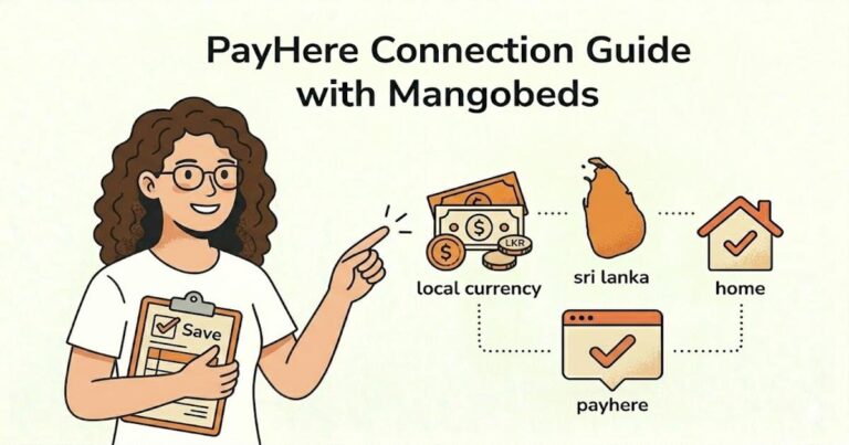 PayHere Connection Guide with Mangobeds