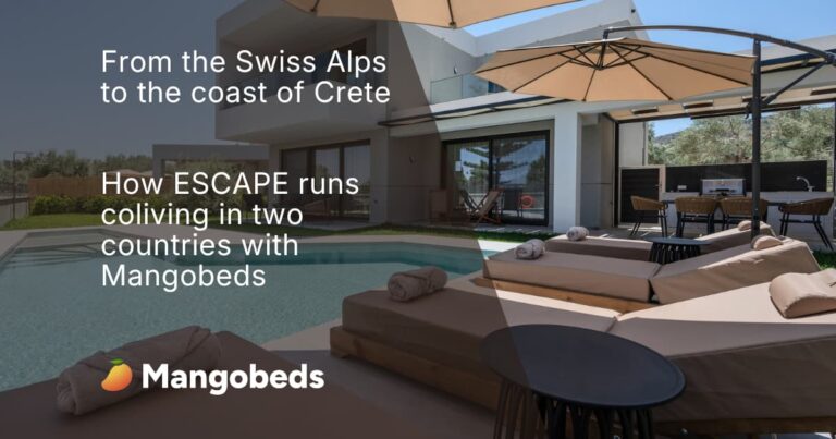 From the Swiss Alps to the coast of Crete: how ESCAPE runs coliving in two countries with Mangobeds